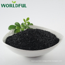 100% water soluble potassium fulvate shiny flake organic fertilizer for rice field